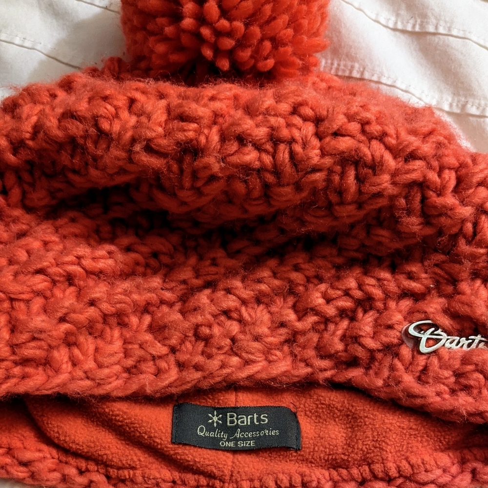 Barts wool-blend pom pom beanie